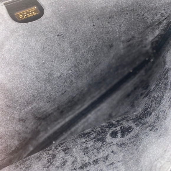 Large Black Gucci Clutch - Picture 8 of 10